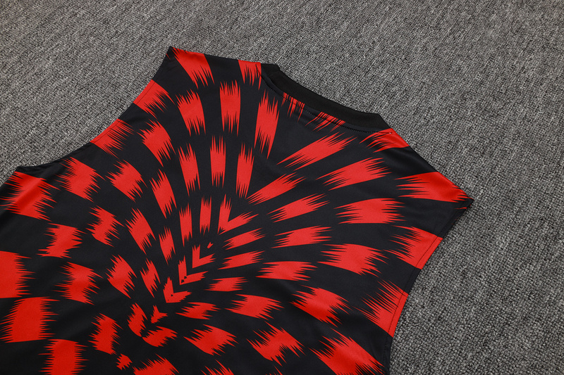 2025/26 Flamengo Red Black Training Set Shirt and Shorts
