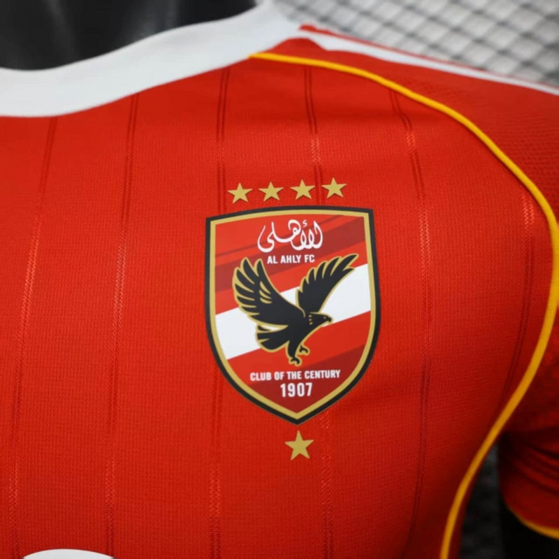 2025/26 Al-Ahly Home jersey Player Version