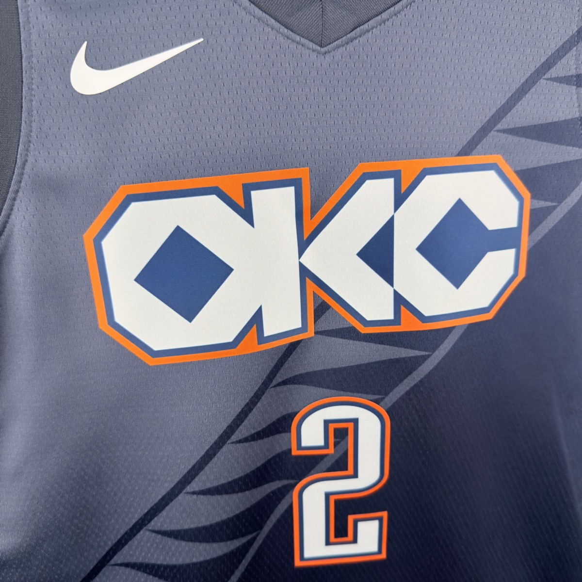 NBA Oklahoma City Thunder 2026 City Edition Jersey GILGEOUS-ALEXANDER#2