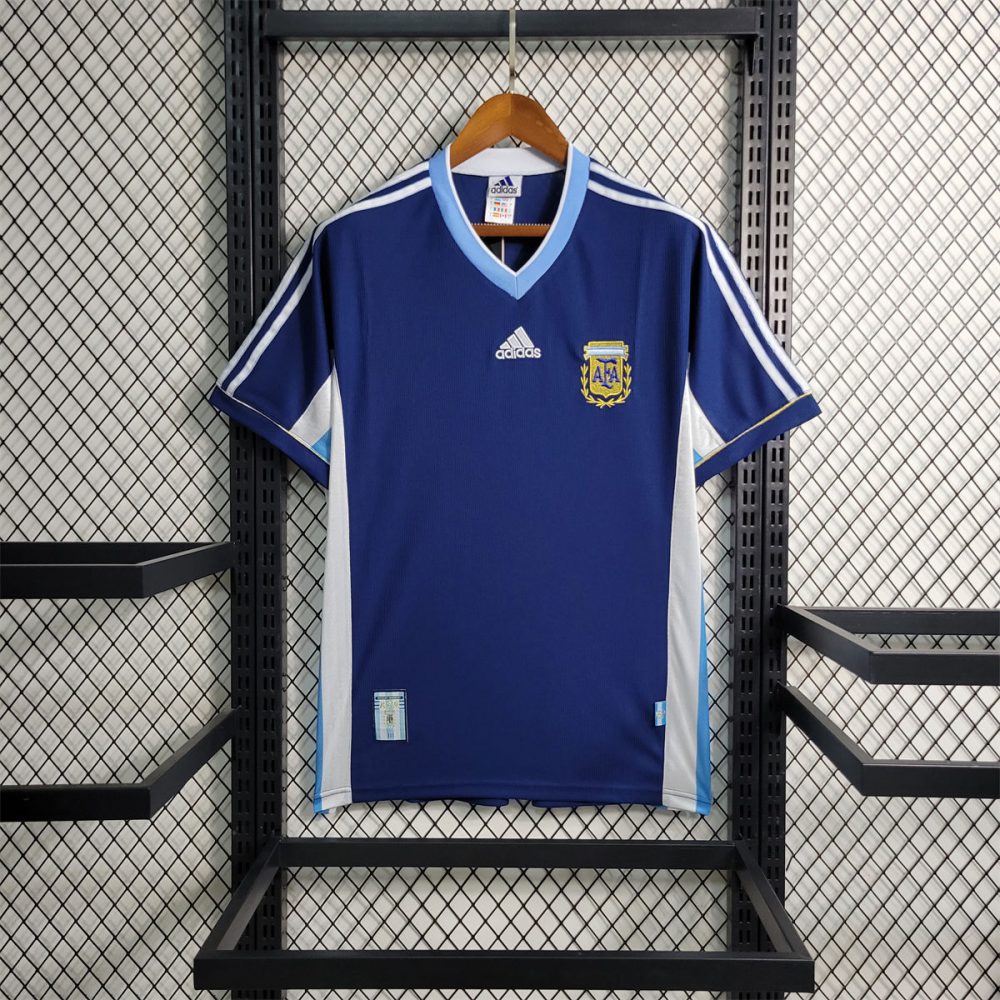 Retro Argentina 1998 Away jersey Fan Version