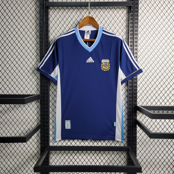 Retro Argentina 1998 Away jersey Fan Version