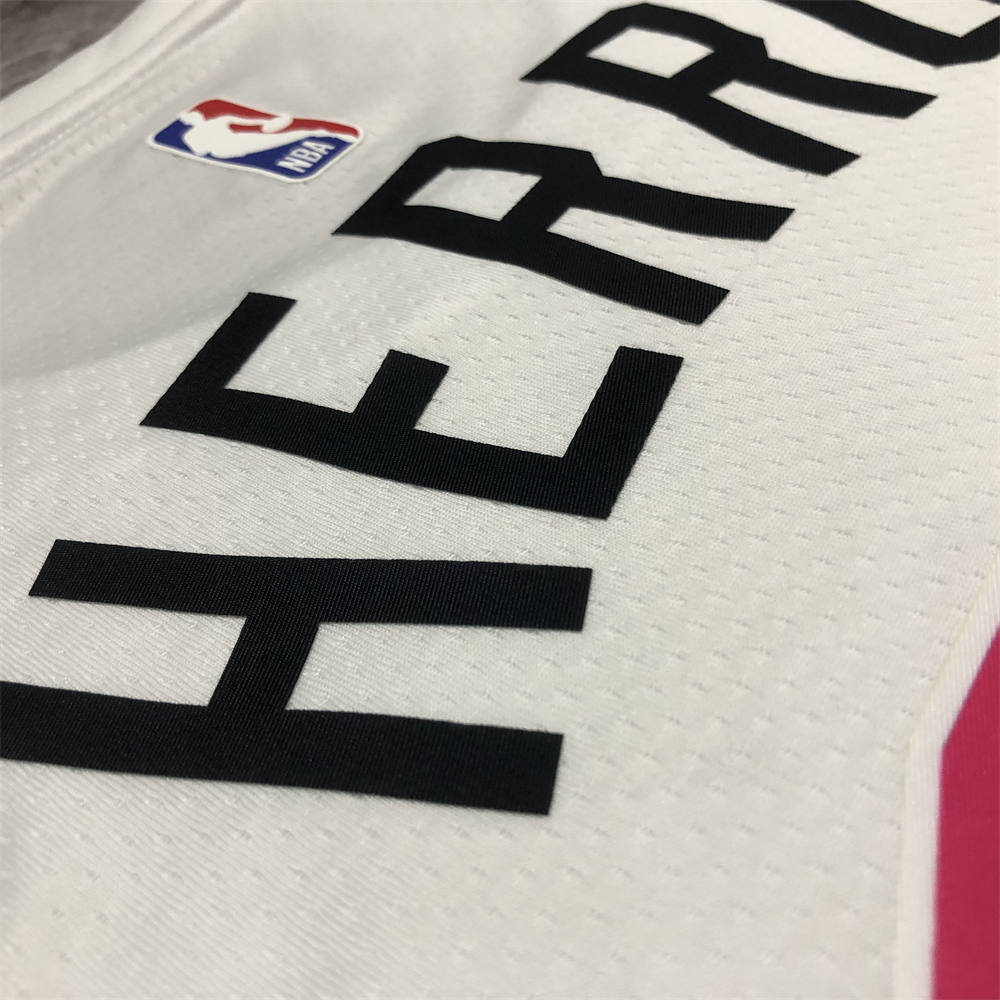 NBA Miami Hearts Round Neck City Edition White Jersey HERRO#14 S-XXL