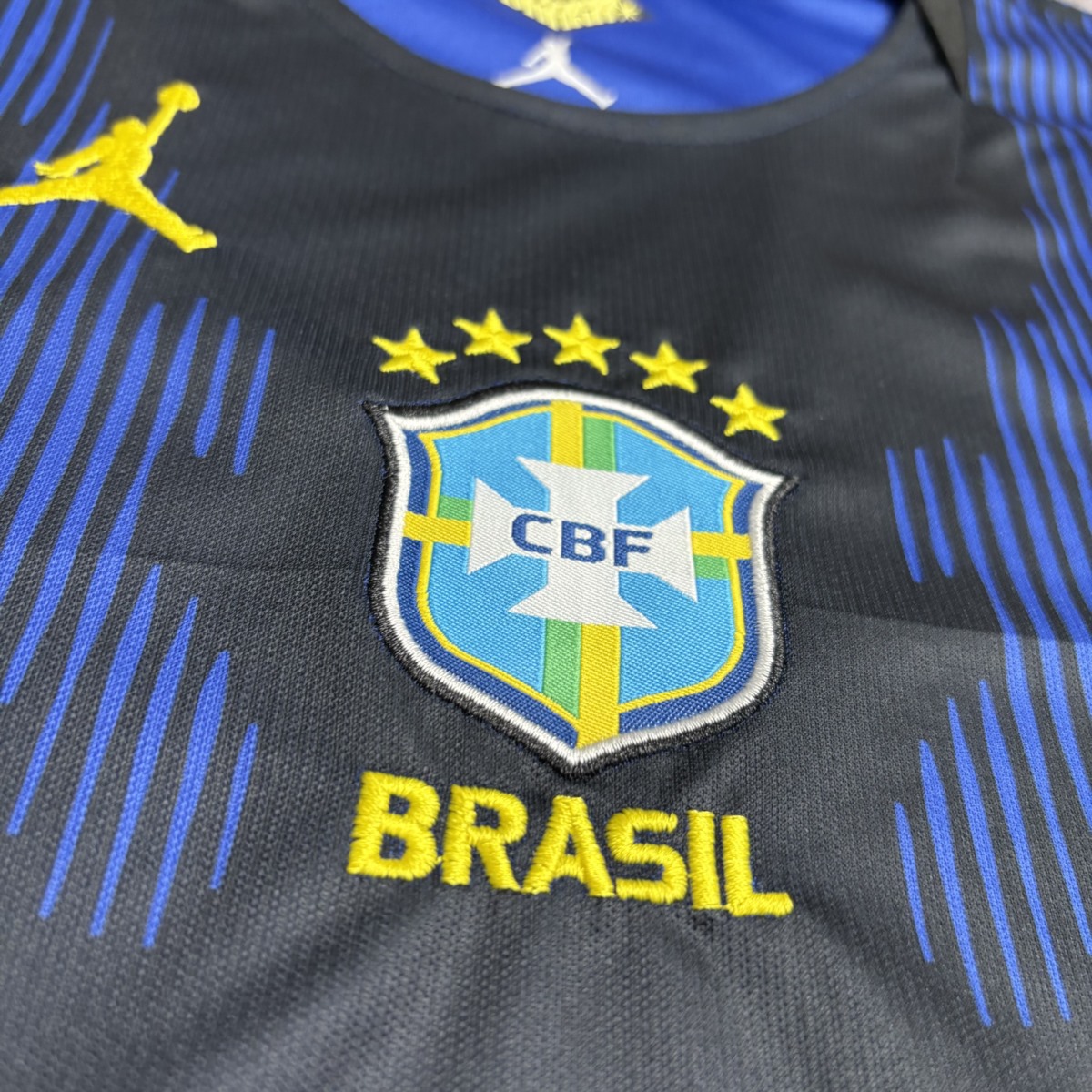 Brazil 2026 World Cup Away Kid Kits Size 16-28