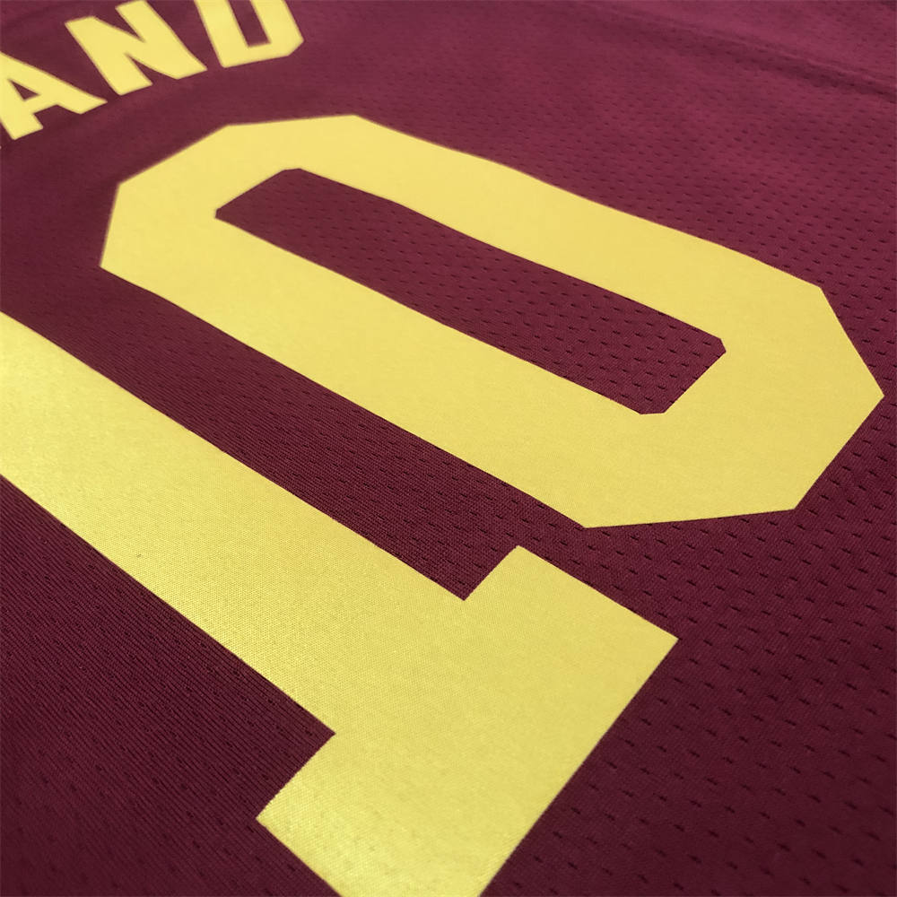 NBA Cleverland Cavaliers Round Neck Red jersey GARLAND#10 S-XXL