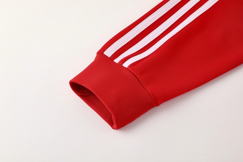 2024 Bayern Munich Red Jacket Training Suit Set Football Team Shirt Sports Fashion