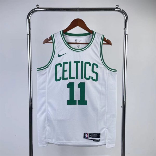 NBA Boston Celtics Round Neck White Jersey IRVING#11 S-XXL