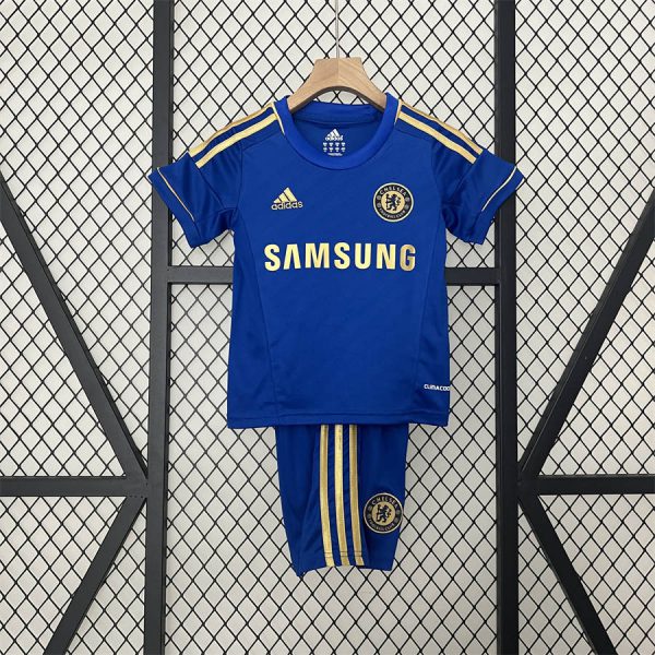 Retro Chelsea 12/13 kids home jersey Kid Kits Size 16-28