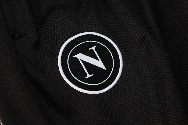 24/25 Naples Red Long-sleeved half-pull training kit Football team kit