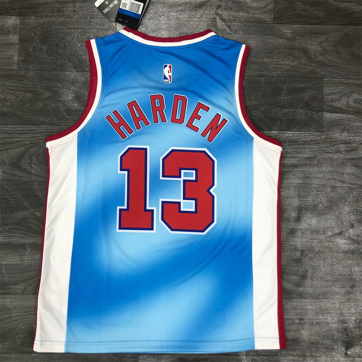 NBA Brooklyn Nets Round neck Blue Jersey HARDEN#13 S-XXL