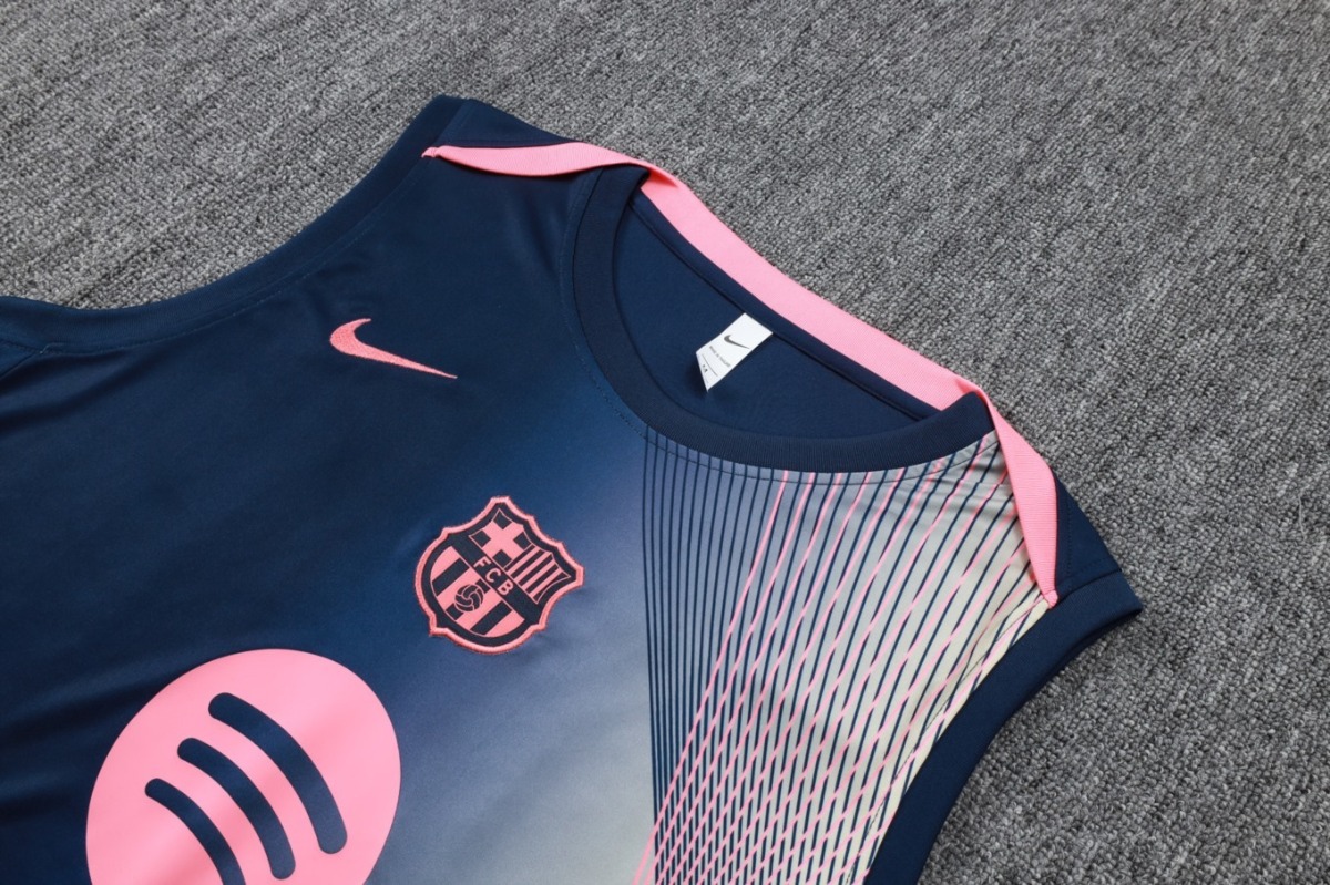 2026 Barcelona Royal blue Training Set Shirt and Shorts