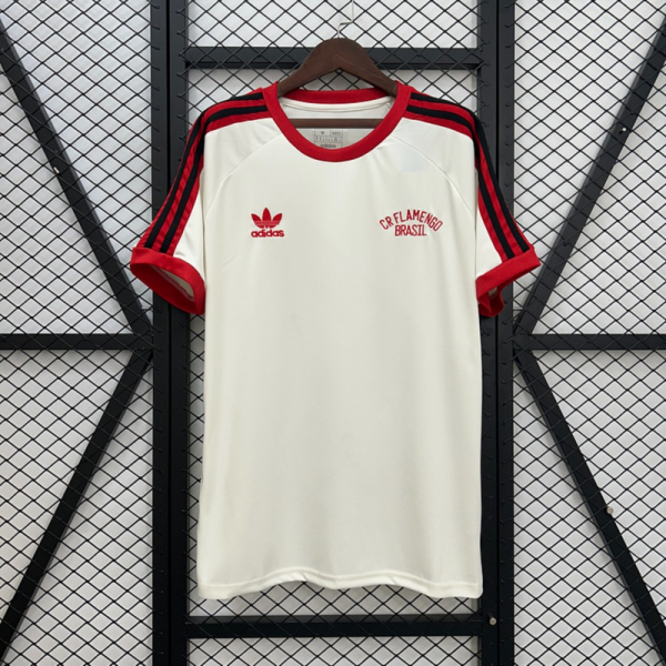 25/26 Flamengo Commemorative Edition Jersey White jersey Fan Version
