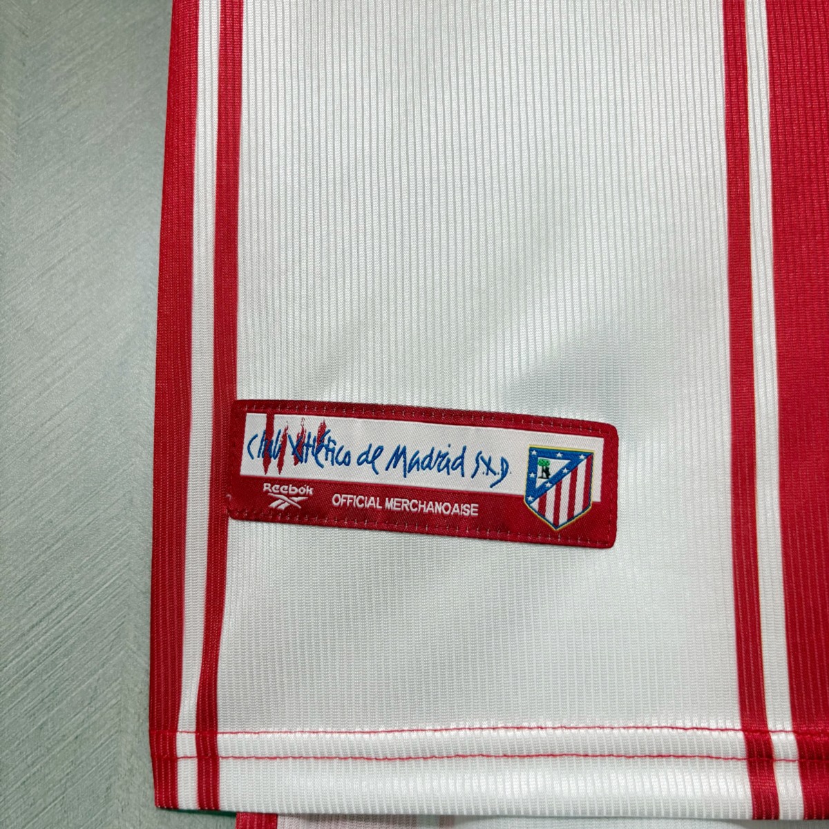 Retro Atletico Madrid 99/00 Home Jersey Fan Version