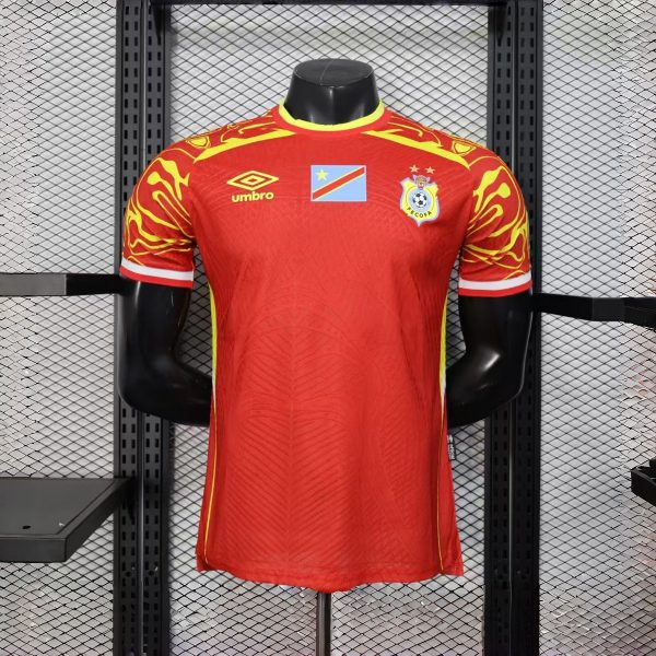 2026 Congo Red Jersey Player Version