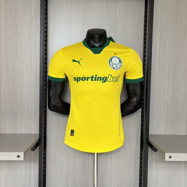 2025/26 Palmeiras Second Away Jersey Player Version