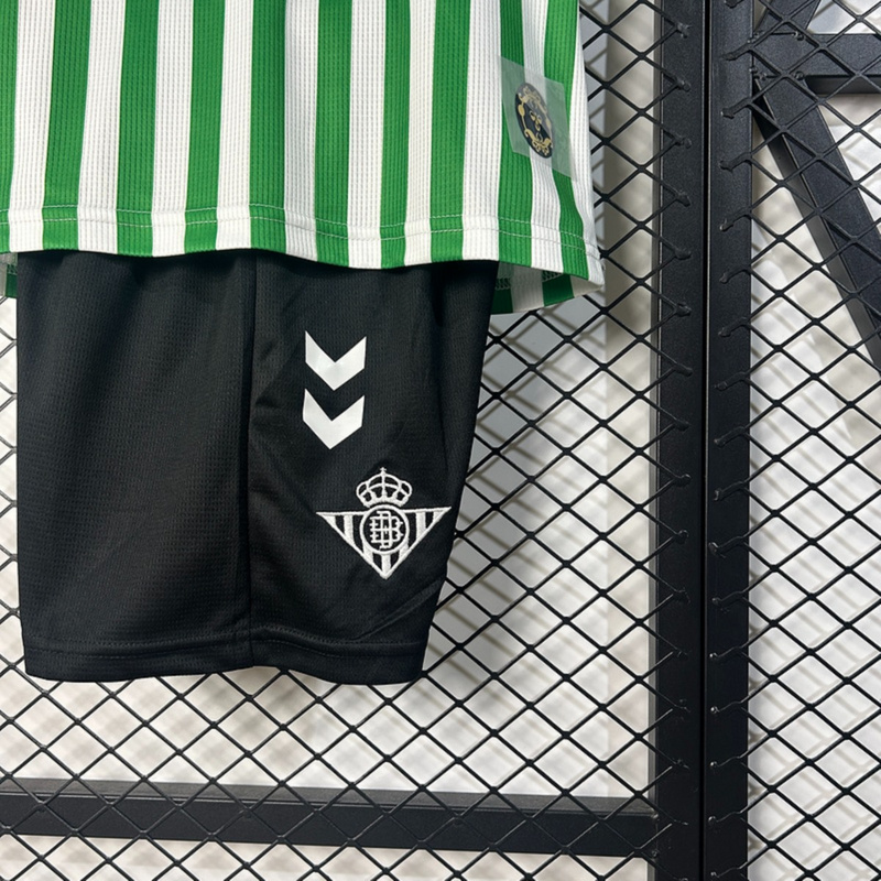 2025/26 Real Betis League Final Special Edition jersey kids Kits size: 16-28