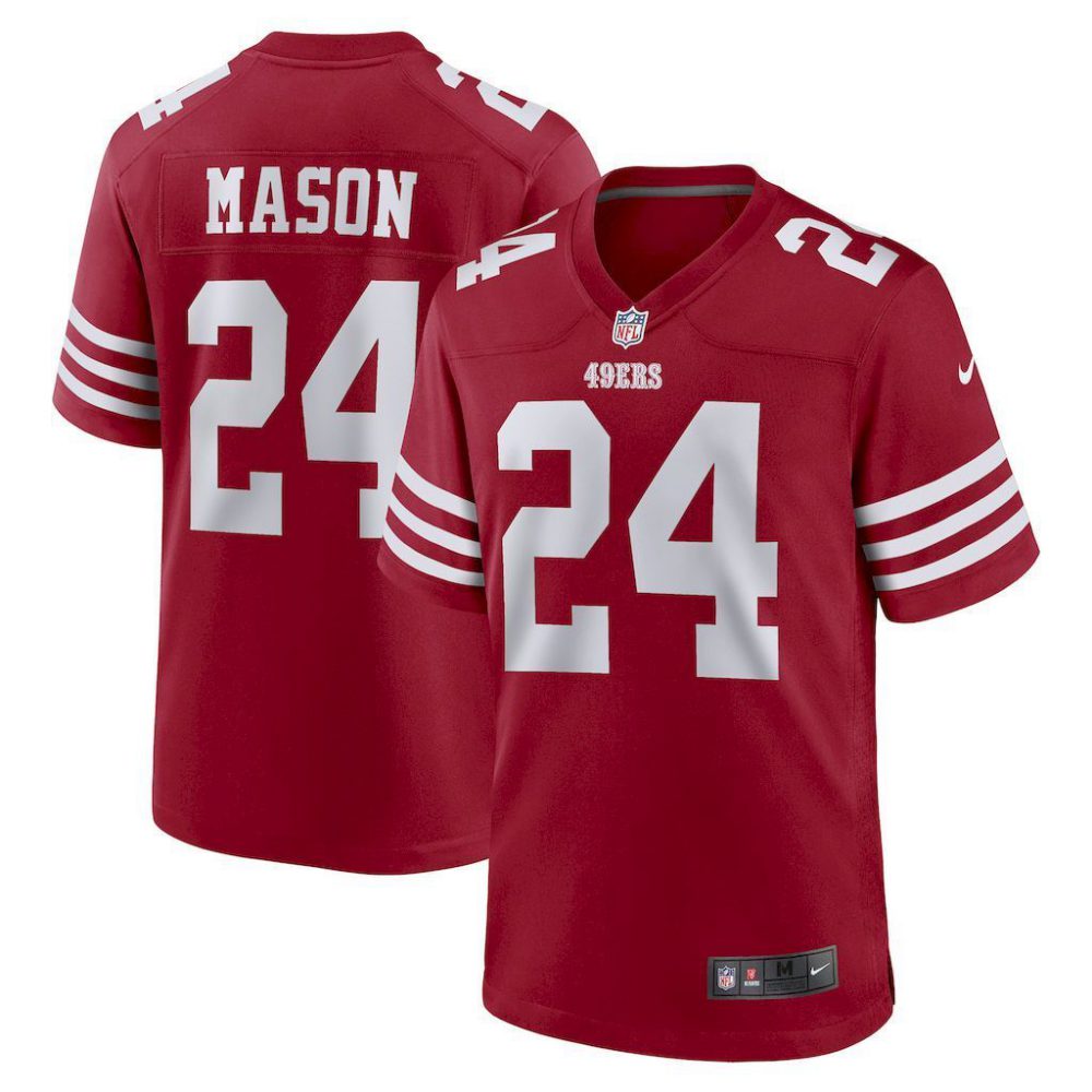 NFL San Francisco 49ers Jeysey MASON #24