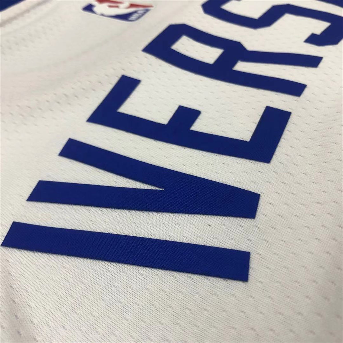 NBA Philadelphia 76ers Round Neck White Jersey IVERSON#3 S-XXL