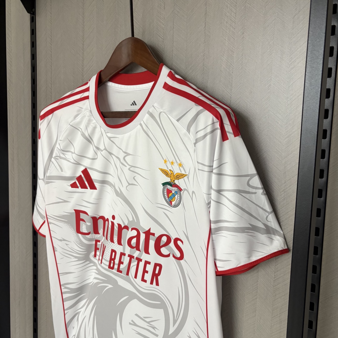 2025/26 Benfica White concept version jersey Fan version