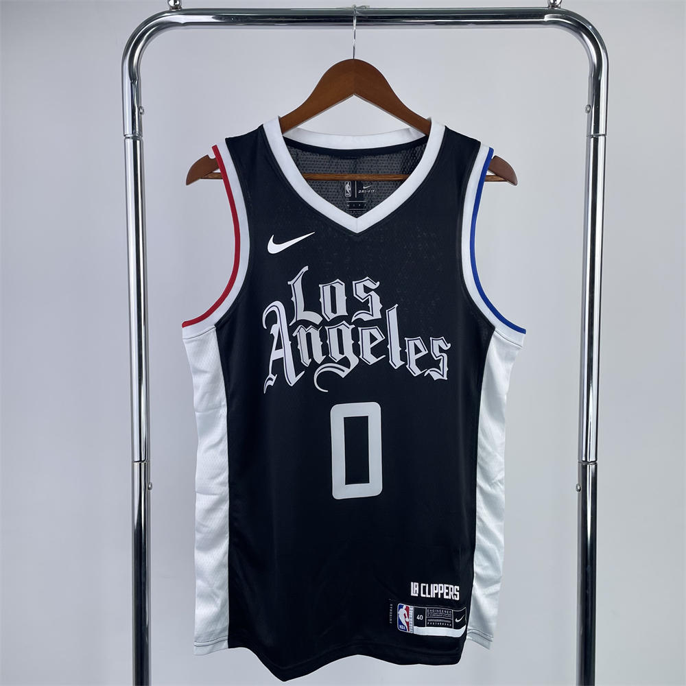 NBA Los Angeles Clippers Jersey WESTBROOK#0 S-XXL