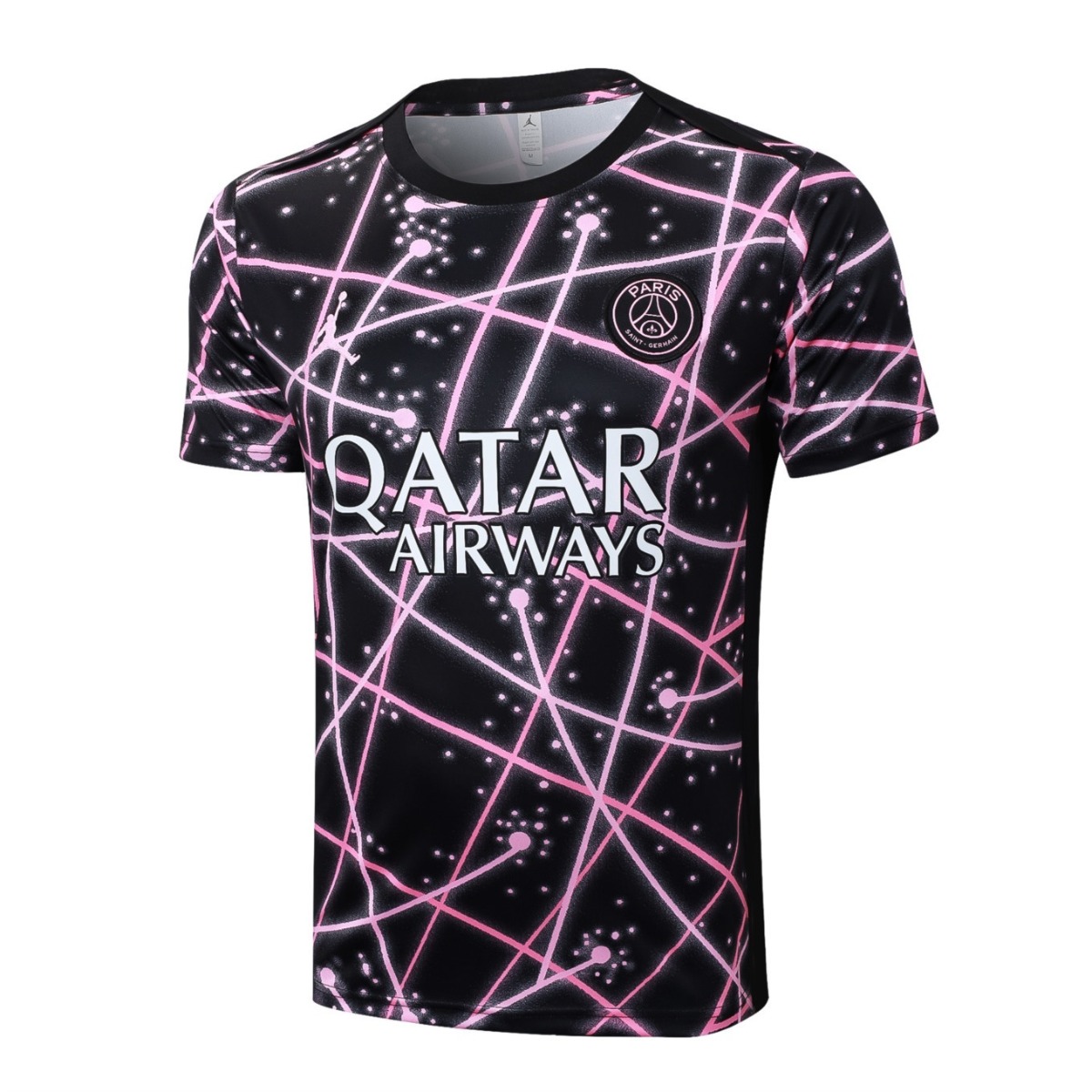 2026 PSG Black Training Set Shirt and Shorts