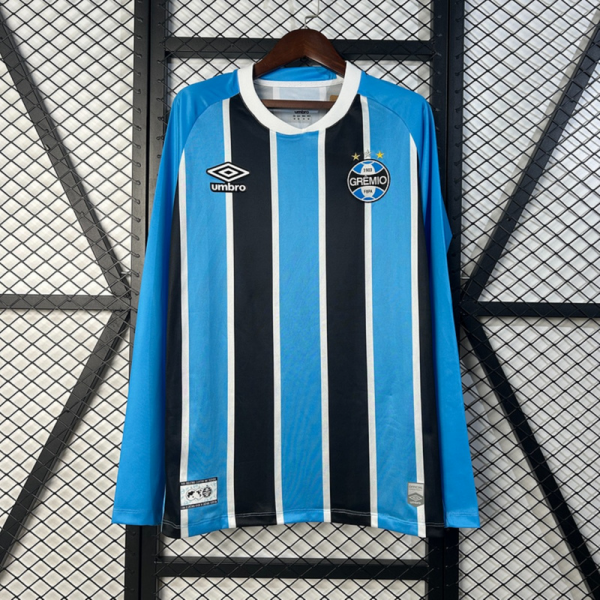 2025/26 Gremio Home jersey Long Sleeve Fan Version