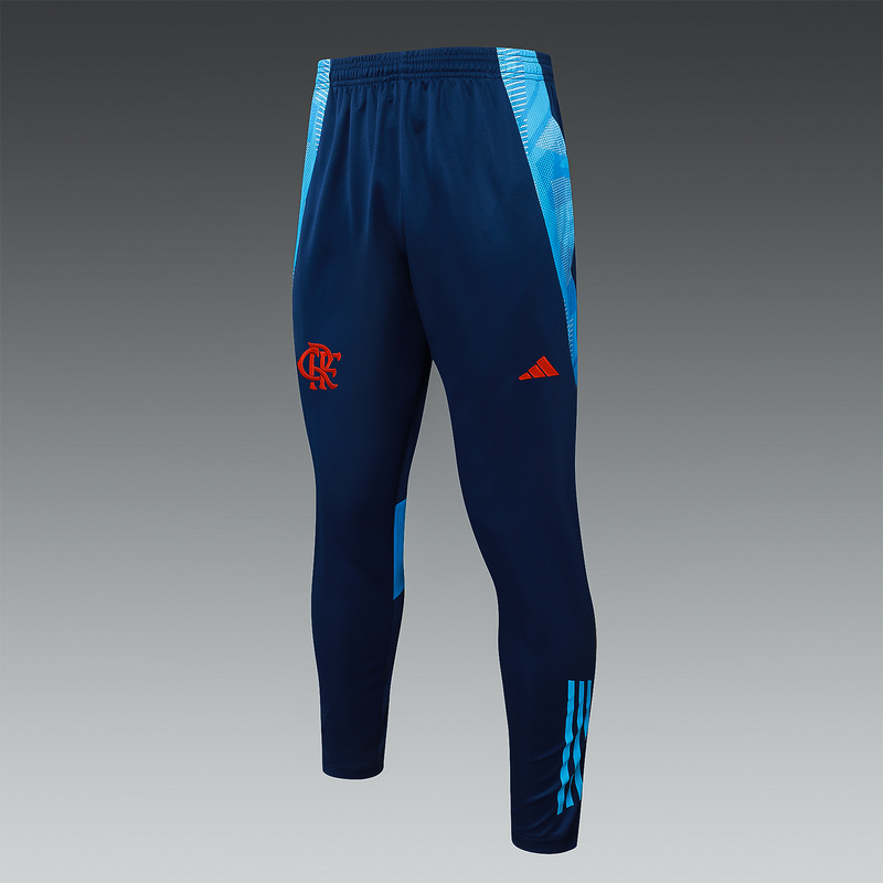 24/25 Flamengo Light blue Long-sleeved half-pull training kit Football team kit