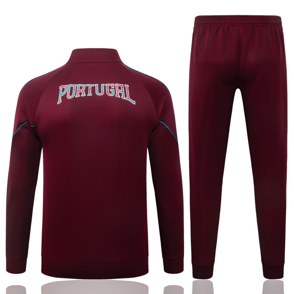 2026 Portugal Maroon Jacket Training Suit Set