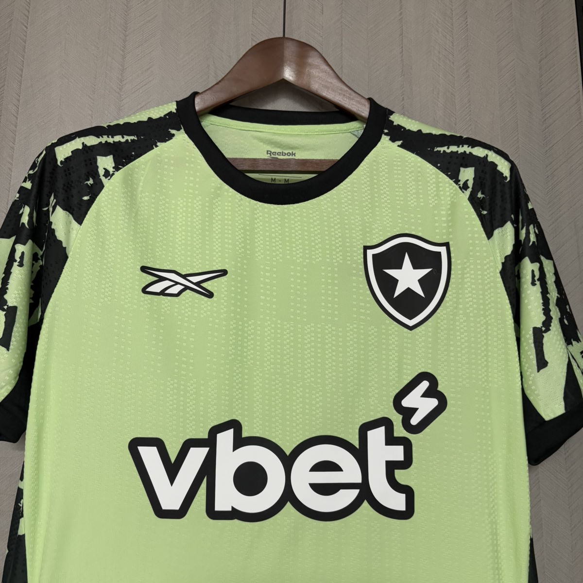 2025/26 Botafogo Pre-match training Light green jersey Fan version