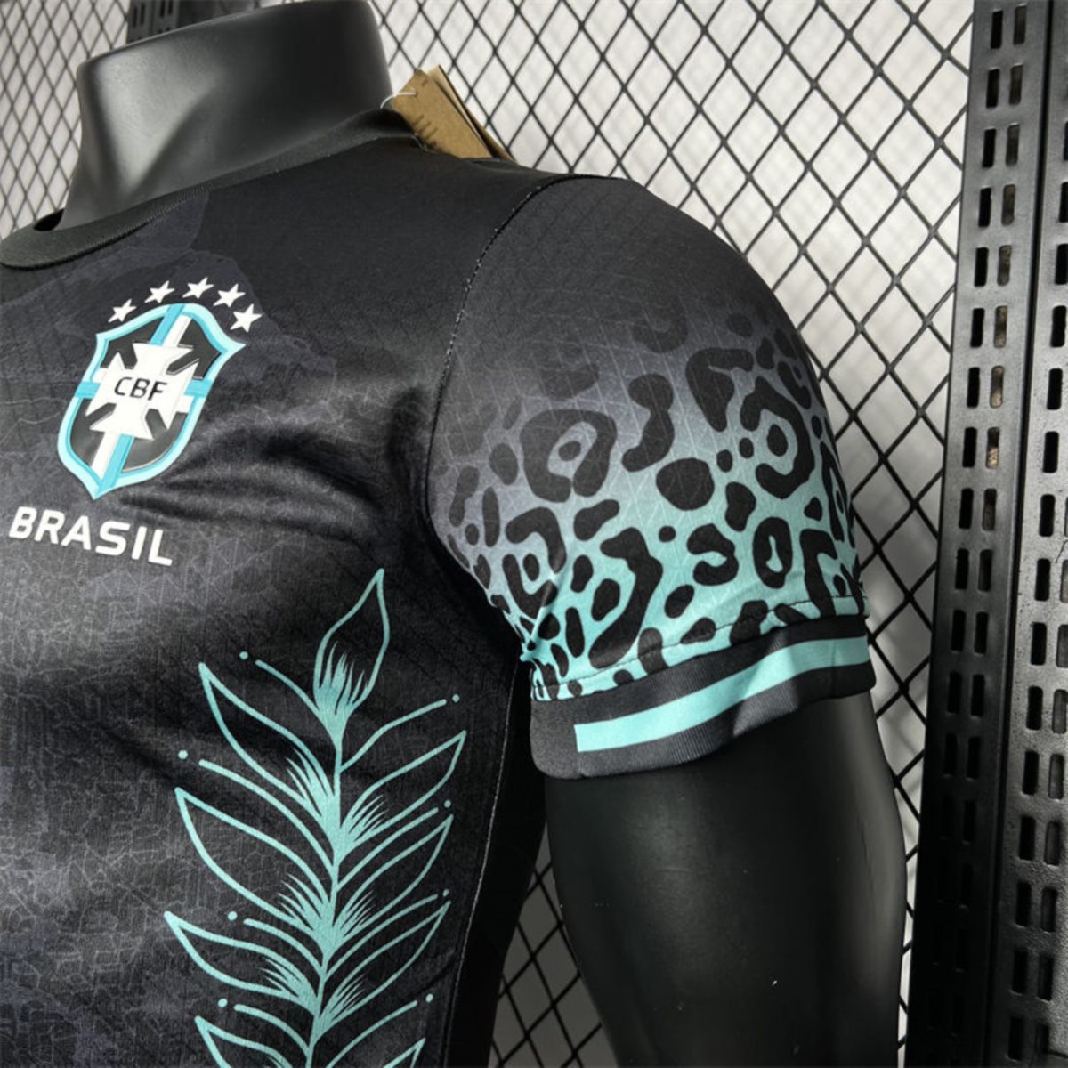 2024/25 Brazil Black Special Edition Jersey Player Version