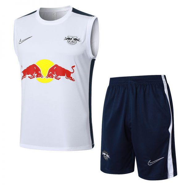 24/25 RB Leipzig White Training Set Shirt and Shorts