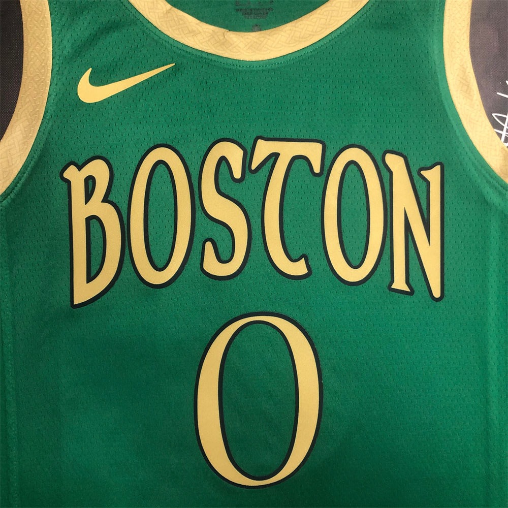 NBA Boston Celtics Round Neck Green Jersey S-XXL
