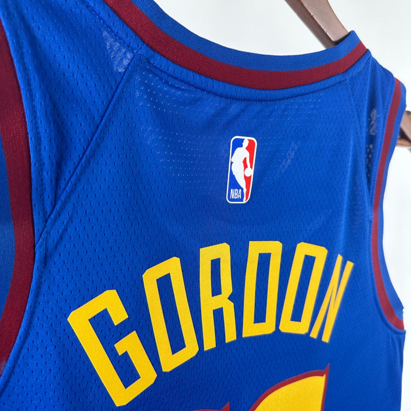 NBA Denver Nuggets 2024 Round Neck Blue jersey GORDON#32 S-XXL