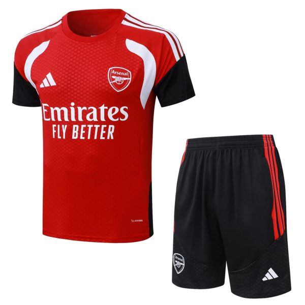 2026 Arsenal Red Training Set Shirt and Shorts