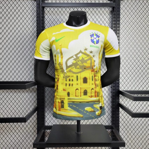 2024/25 Brazil Yellow Special Edition Jersey Player Version