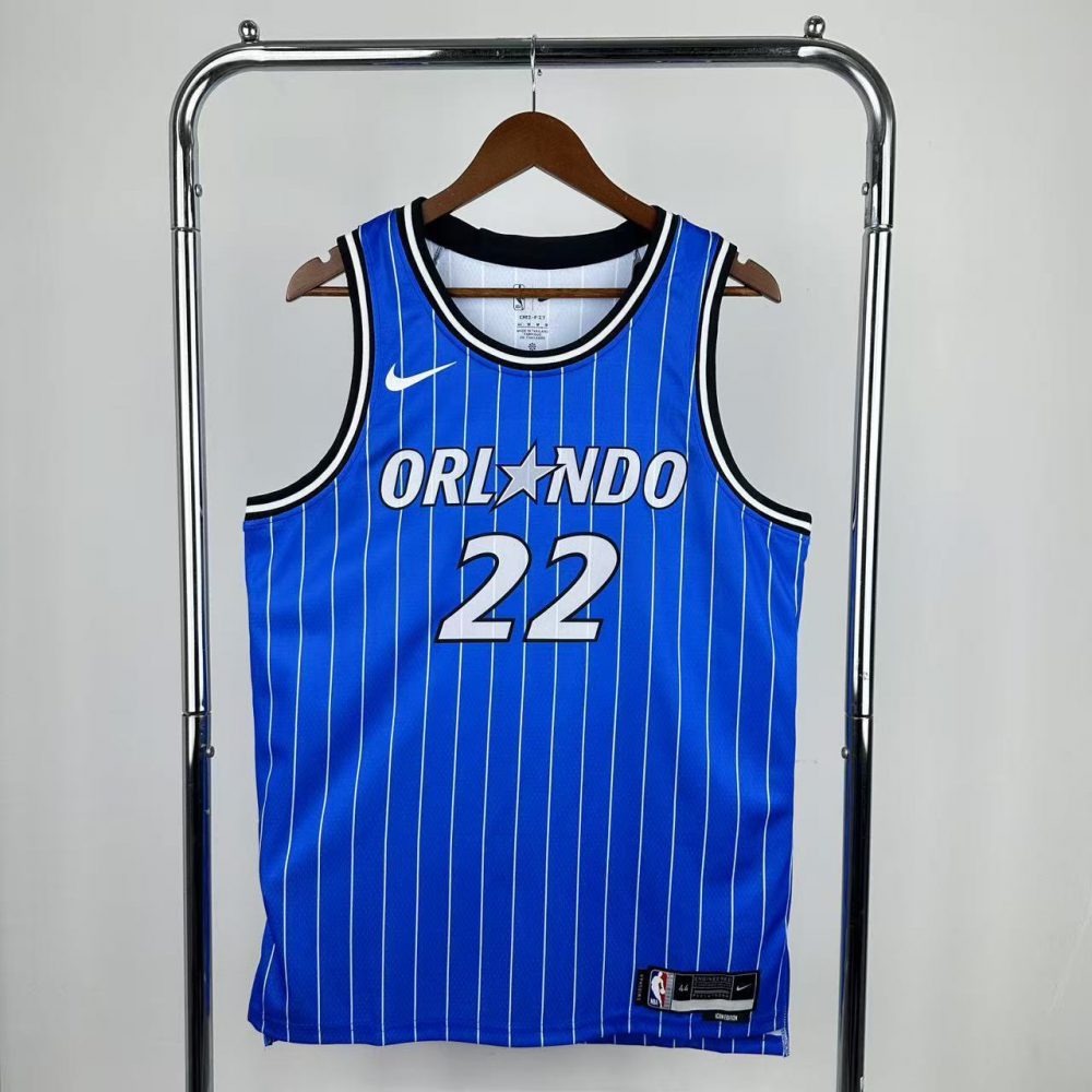 NBA Orlando Magic 2025/26 Round Neck Blue Jersey WAGNER#22