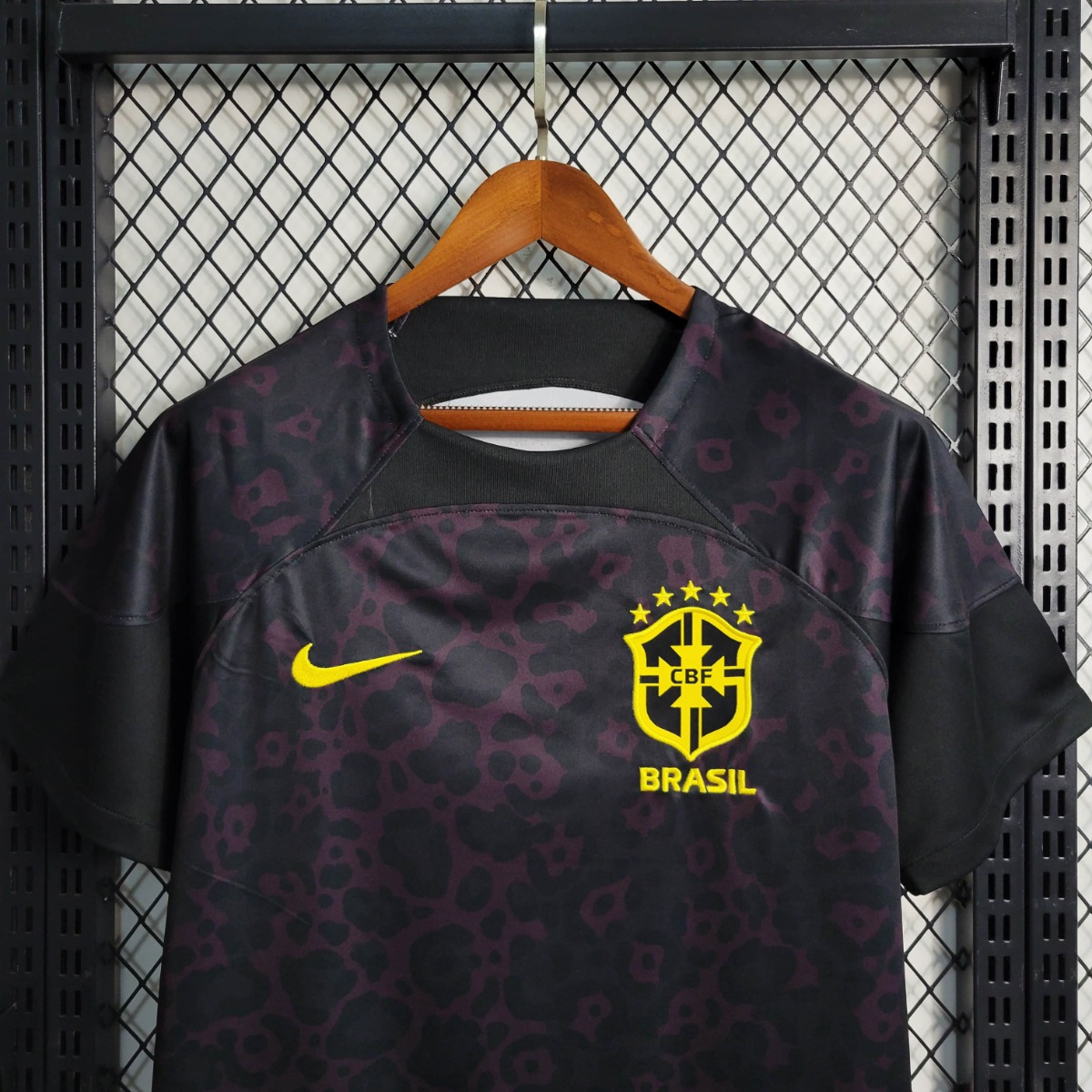 2022/23 Brazil Goalkeeper Black jersey Fan version