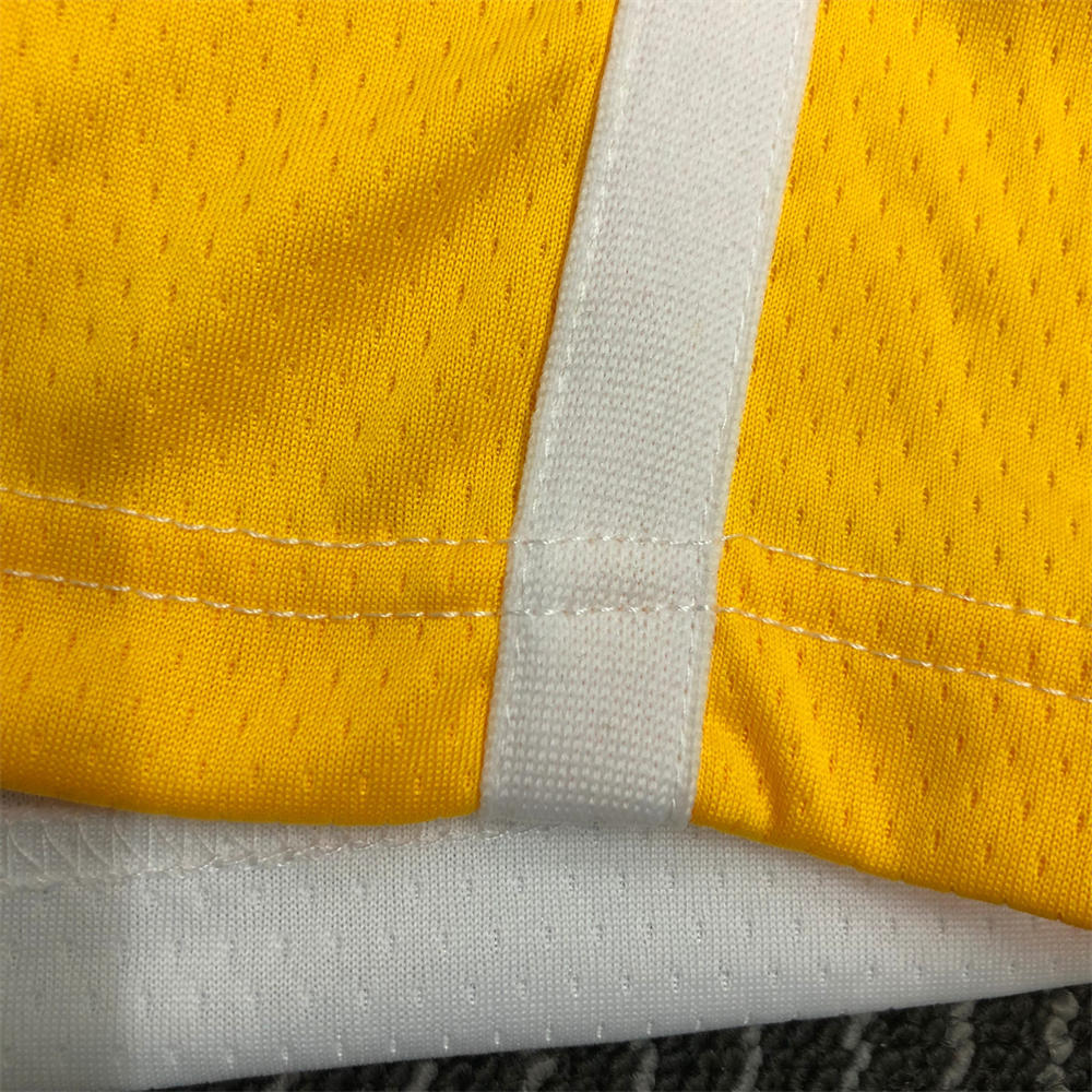 NBA Golden State Warriors V-Neck Mexico Edition 75th Anniversary White Jersey THOMPSON#11 S-XXL