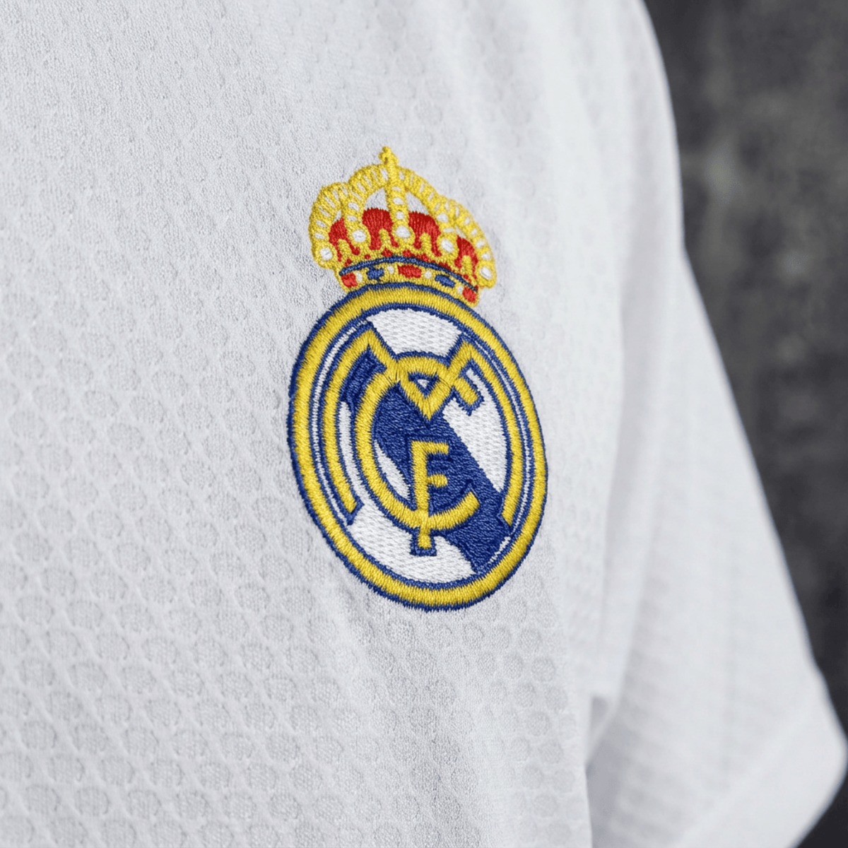 2025/26 Real Madrid Training White Polo Fan version