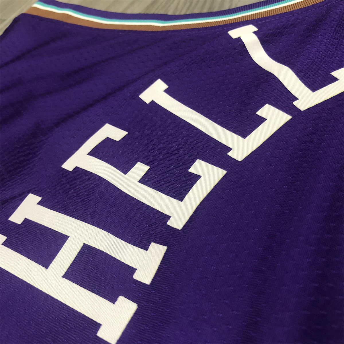 NBA Utah Jazz V-Neck Purple Jersey MITCHELL#45 S-XXL
