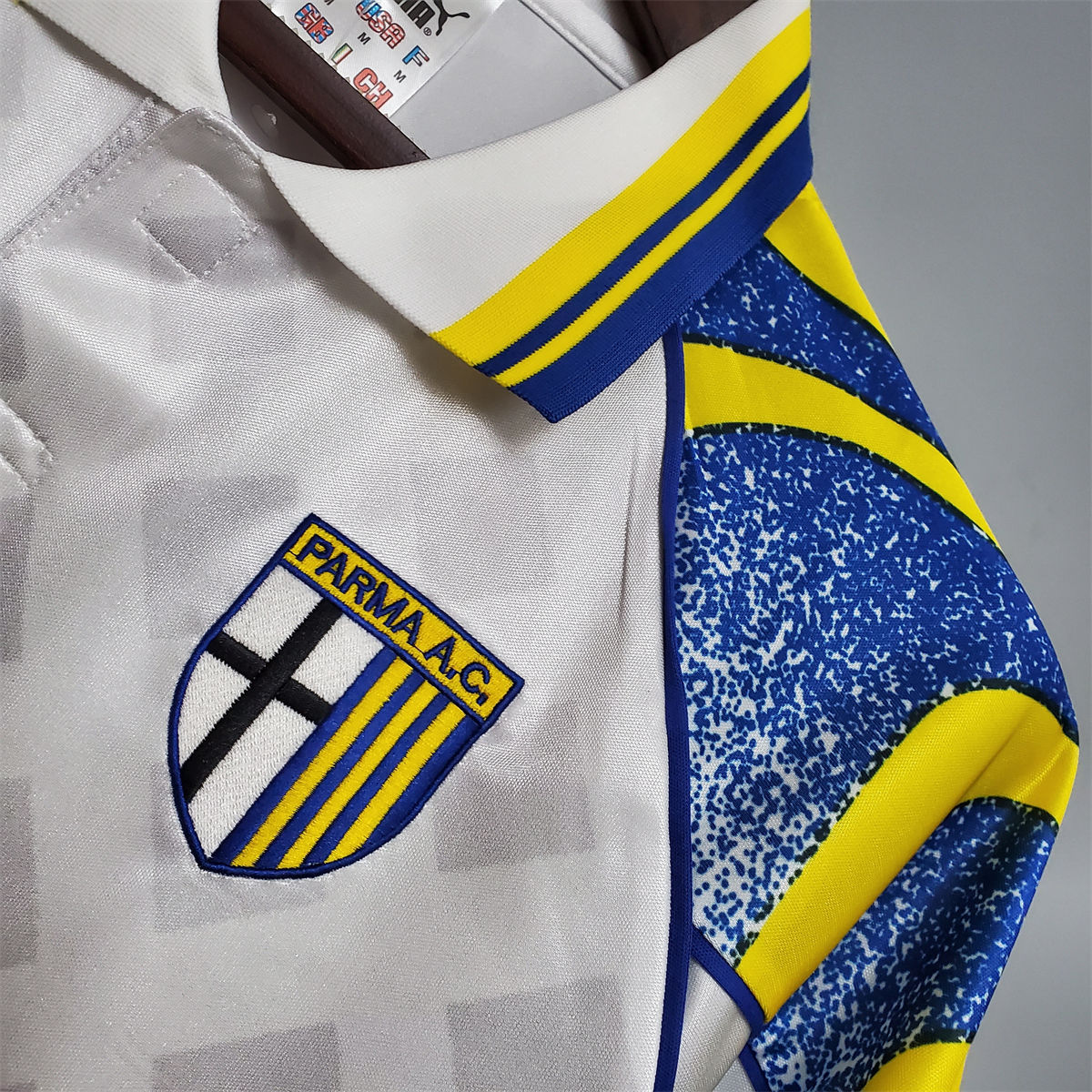 Retro Parma 95/97 Parma White jersey Fan Version