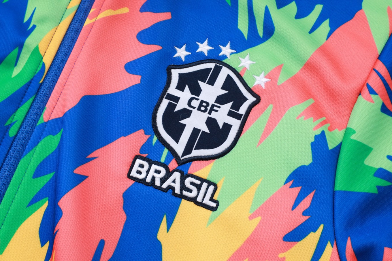 2026 Brazil Red Jacket Training Suit Set