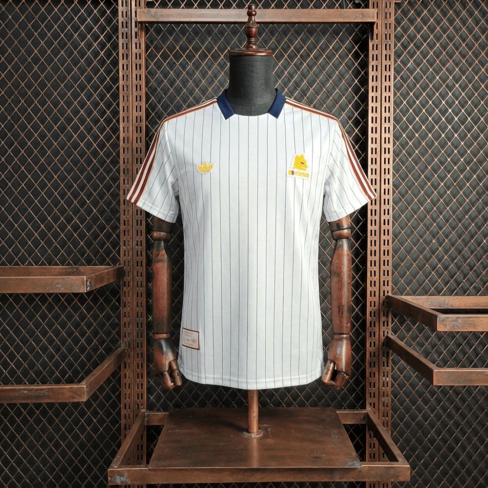 2025/26 AS Roma Special Edition White jersey Fan version