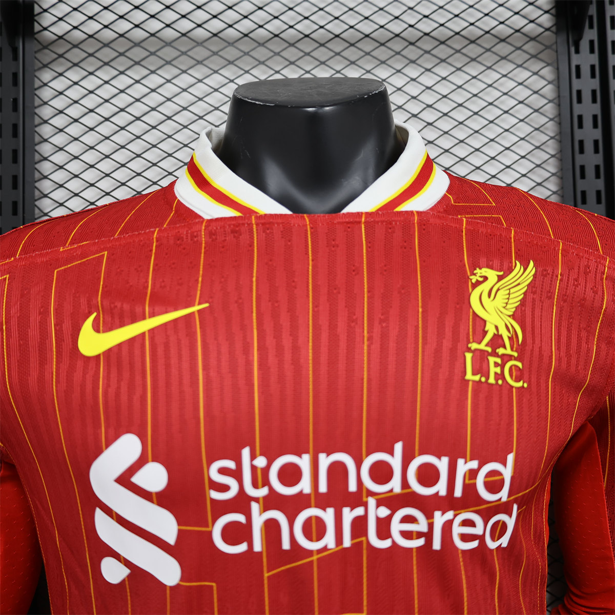 24/25 Liverpool Home Jersey Long Sleeve Player Version