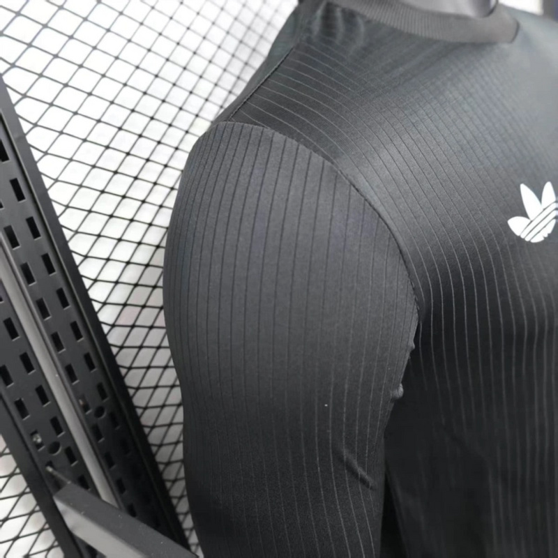 25/26 Germany Anniversary Edition Black Long Sleeve Jersey Player Version