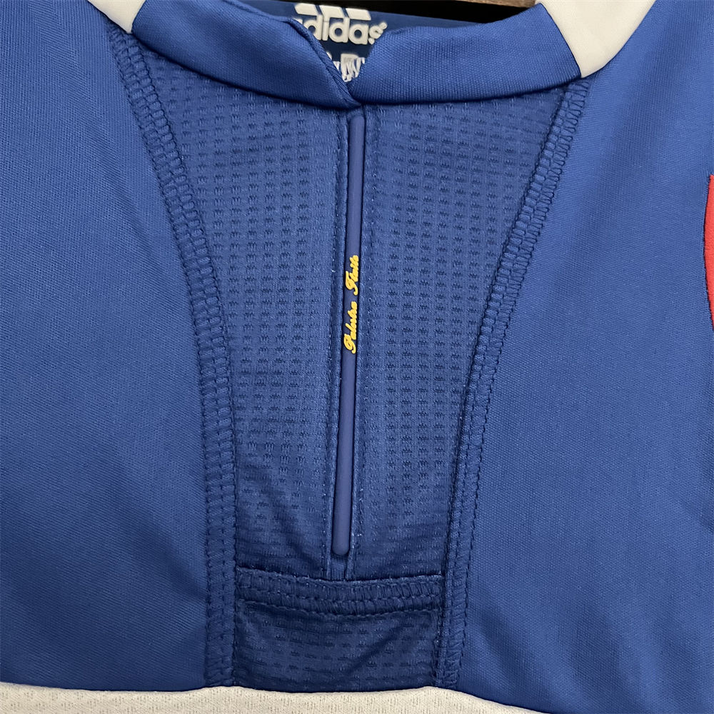 Retro 2019 Palmeiras III Away Blue jersey long sleeve Fan Version