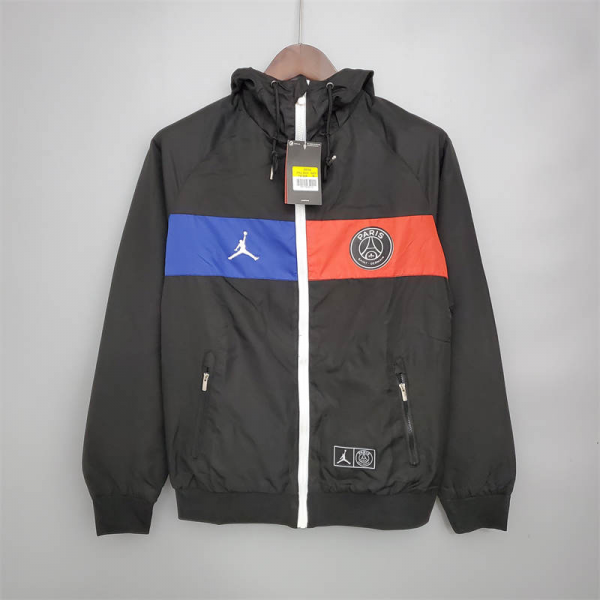 20/21 Windbreaker PSG Black and Blue Red Sport Unifom jersey Sport Unifom