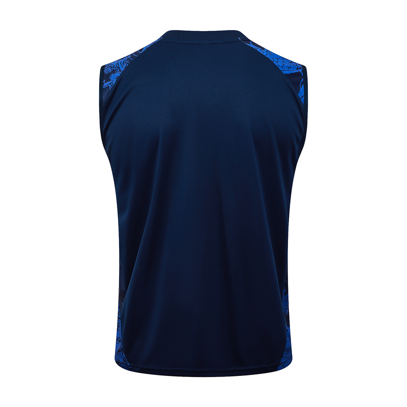 24/25 Real Madrid Royal blue Training Set Shirt and Shorts