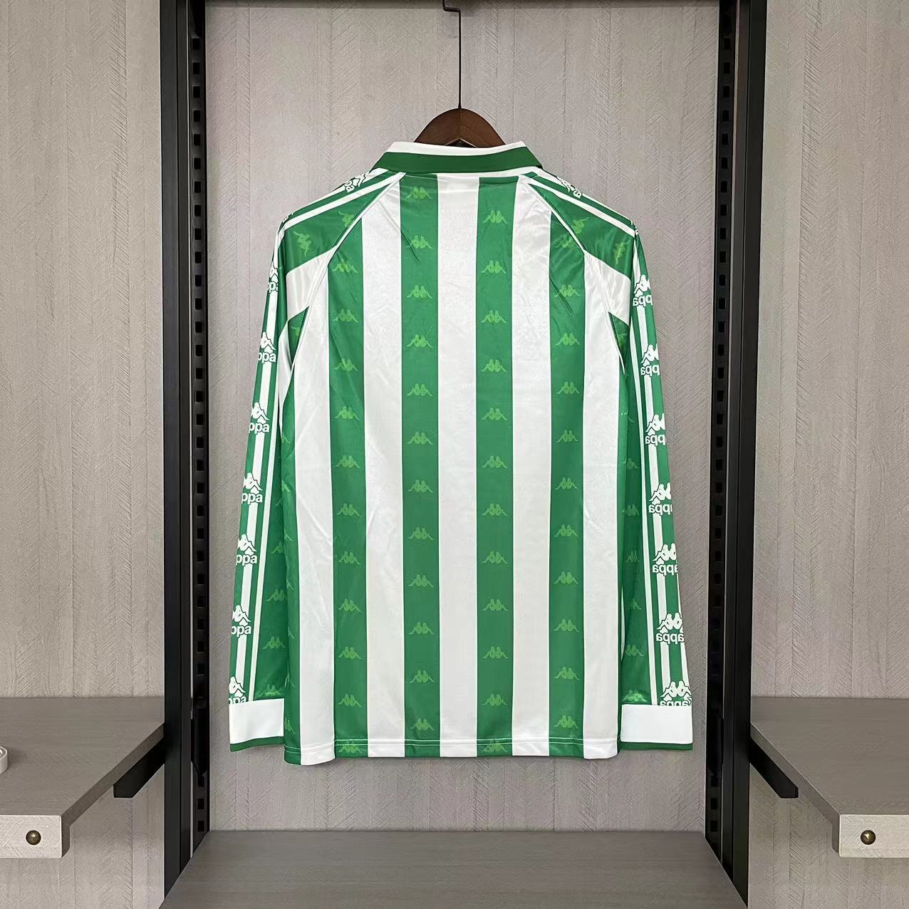 Retro Real Betis 95/97 Home Long Sleeve jersey Fan Version