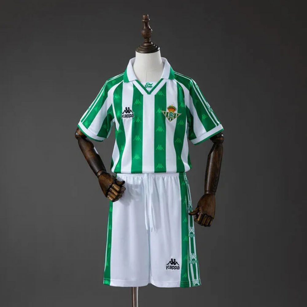 Retro Real Betis 1995/97 Home Kid Kits