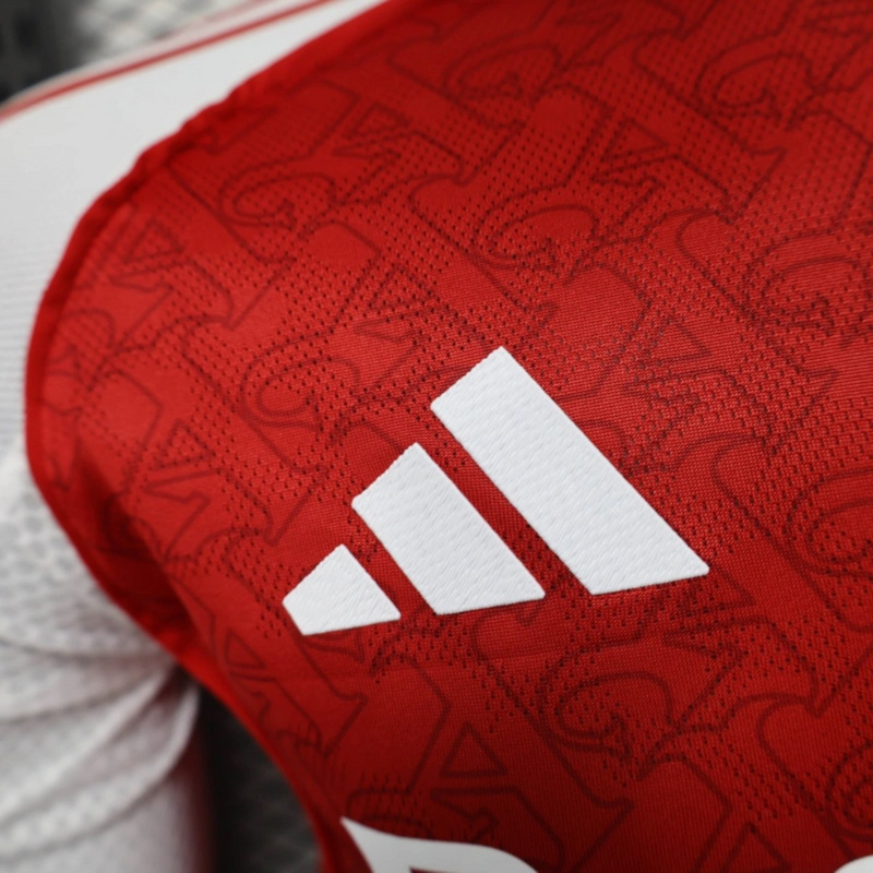 2025/26 Arsenal Home Long Sleeve Jersey Player Version